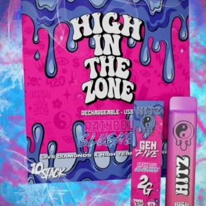 rainbow slushee gen 5 hitz disposable