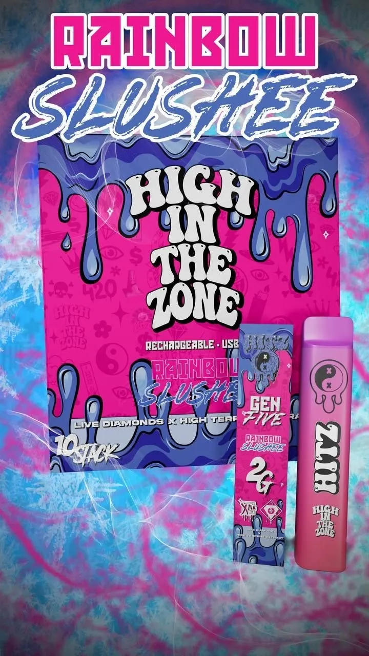 rainbow slushee gen 5 hitz disposable