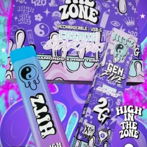Cosmic Stardust Gen 5 Hitz Disposable 2-gram rechargeable vaporizer device packagingdisposable