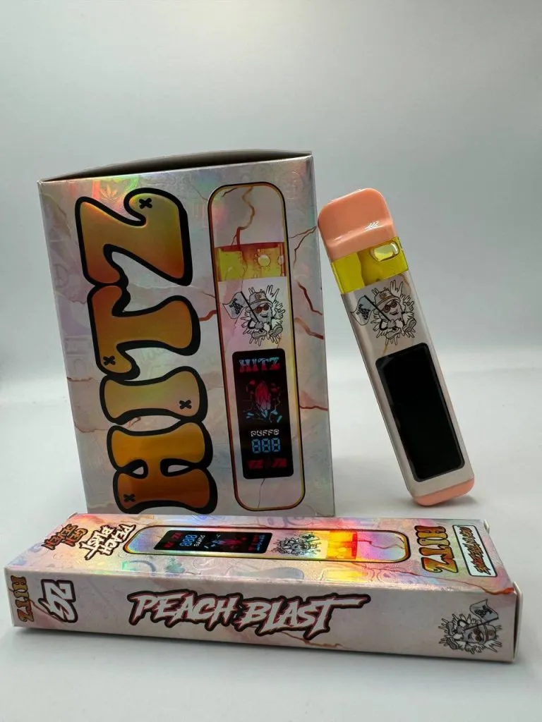 peach blast hitz gen 7 disposable