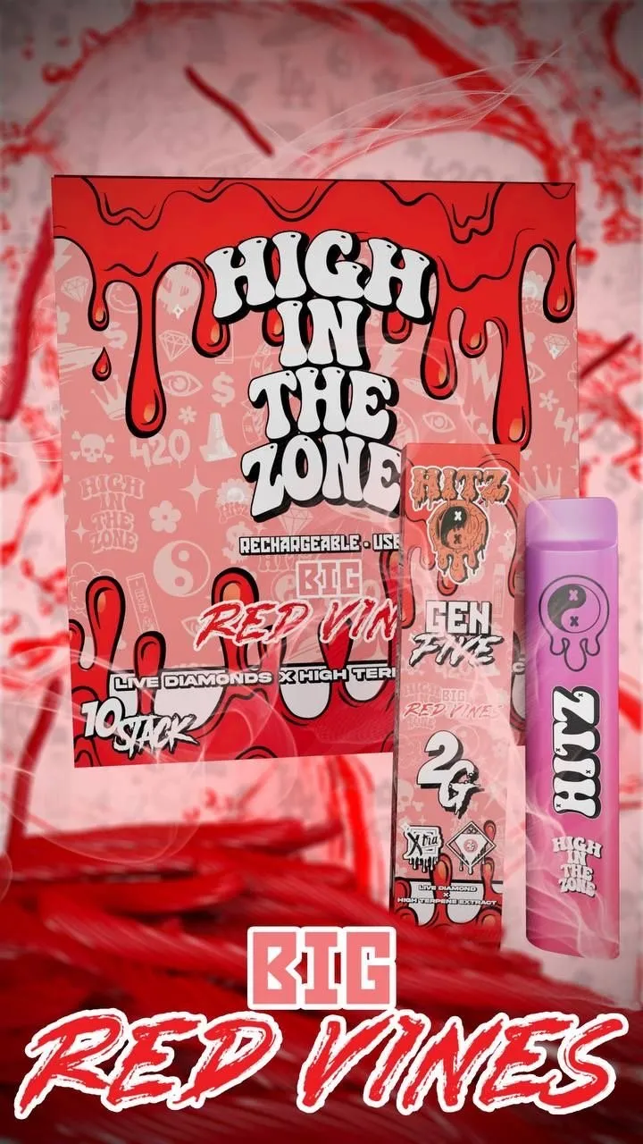 red vines gen 5 hitz disposable