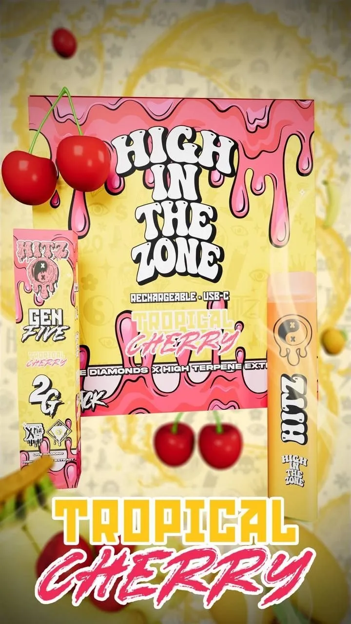 tropical cherry gen 5 hitz disposable